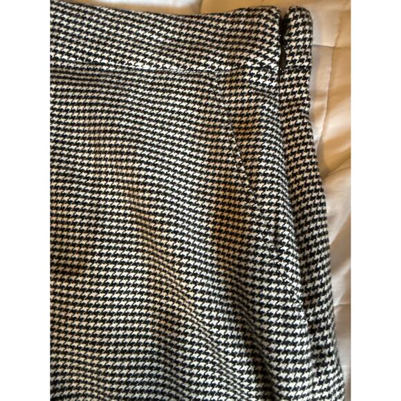 ABERCROMBIE & FITCH houndstooth skirt/skort size Large L - Picture 2 of 5